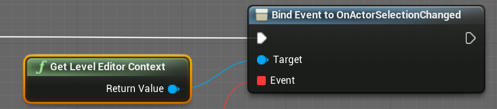 GetLevelEditorContext Node