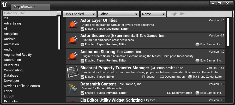 PluginBrowser.
