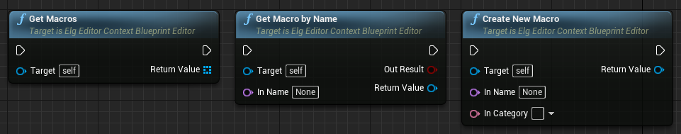 BPEditor Context macro nodes