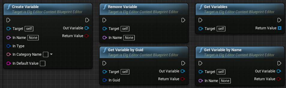 BPEditor context nodes