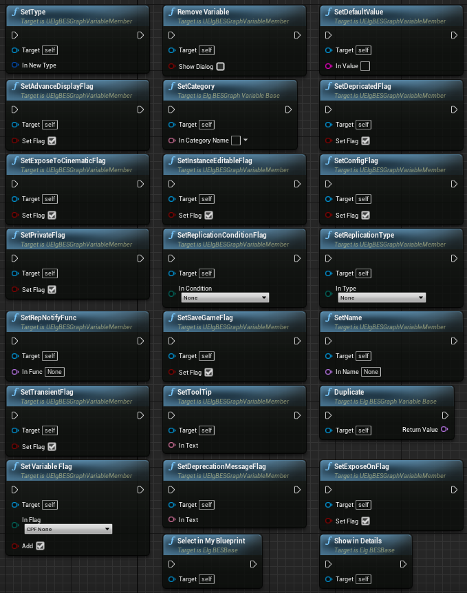 Variable nodes